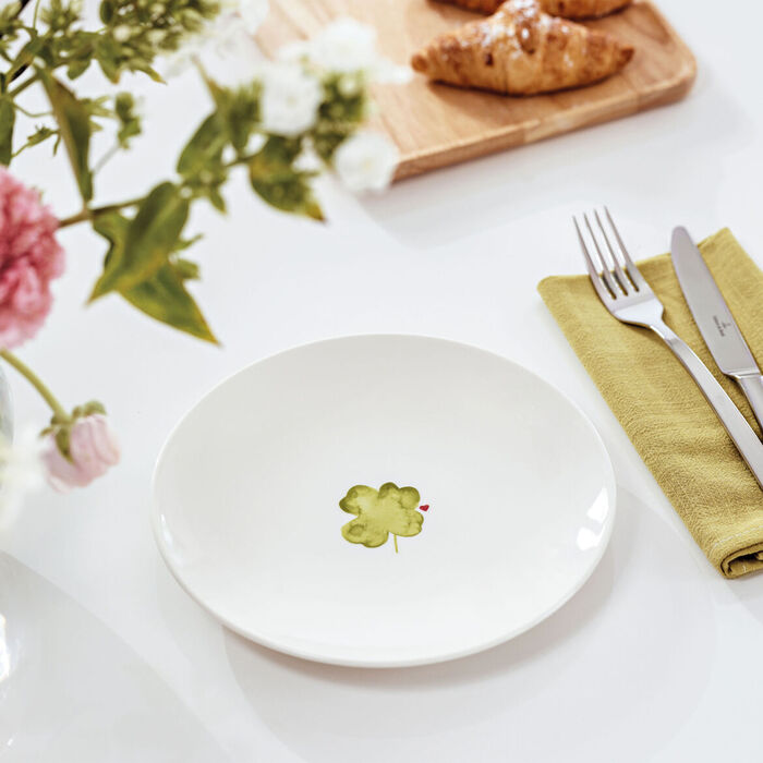 Тарілка для сніданку 21 см Чотирилисник With Love Villeroy & Boch