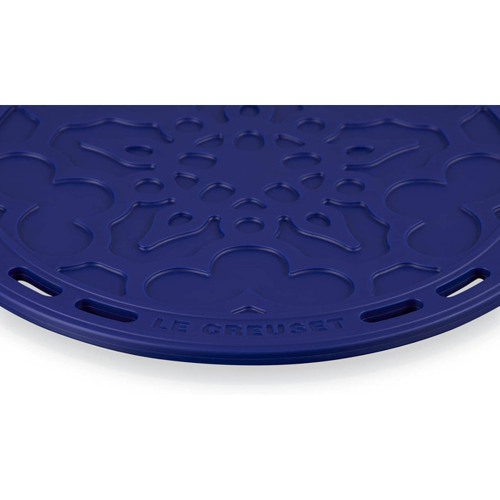 Підставка Le Creuset Tradition з силікону, термостійка до 250C, Ø 20 см, 93007300060000 (лазуровий)