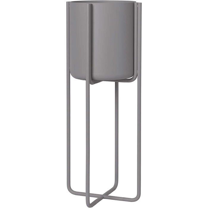 Горщик для рослин з підставкою 55 см Steel Gray Kena Blomus