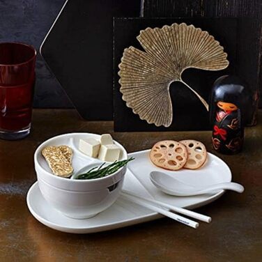 Набор из 2 подносов, 33 x 16 см, фарфоровый белый Soup Passion Villeroy & Boch