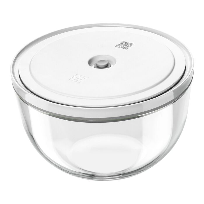 Миска з вакуумною кришкою 24 см, прозоре скло Fresh & Save Zwilling