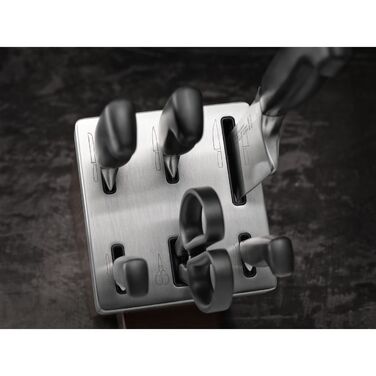 Набір ножів з підставкою 7 предметів, сірий Four Star Zwilling