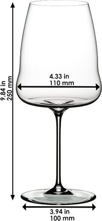 Келих для червоного вина 865 мл, Winewings Syrah Riedel