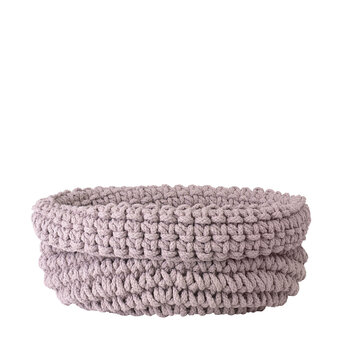 Кошик вязана для зберігання 20 х 40 см Rose Dust Cobo Blomus