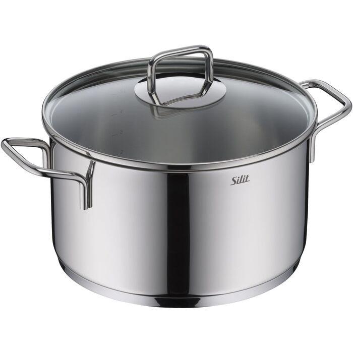 Каструля 24 см зі скляною кришкою Extra Cook Silit