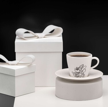 Блюдце до чашки для еспресо 12 см біле Manufacture - Mickey Mouse Villeroy & Boch