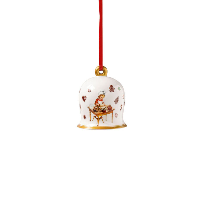 Ялинкова прикраса дзвіночок 6 x 6 x 7 см Annual Christmas Edition 2023 Villeroy & Boch