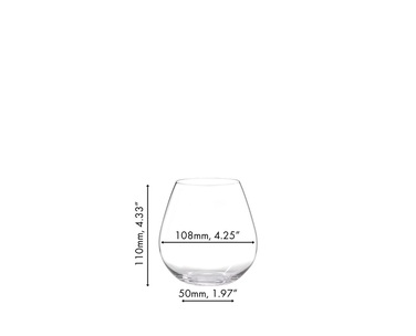 Набір келихів для червоного вина 0,69 л, 4 предмети, O Wine Tumbler Riedel