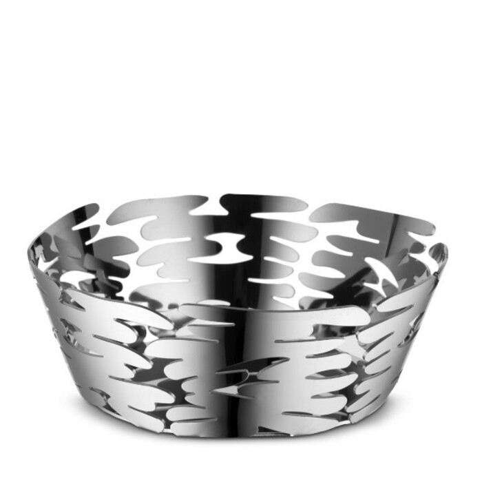 Чаша для фруктів 18х6,5 см металік Barket Alessi