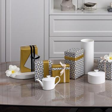 Чайник маленький 21x9x10,5 см, білий MetroChic blanc Gifts Villeroy & Boch