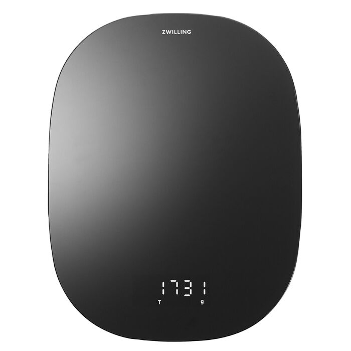 Ваги кухонні цифрові 24,5 х 18,8 х 2 см, чорні Enfinigy Zwilling