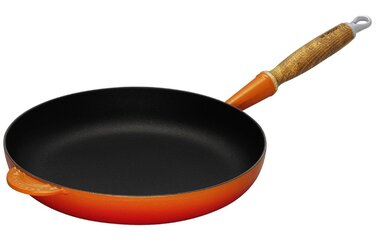 Сковорода 24 см з деревяною ручкою, помаранчевий Le Creuset