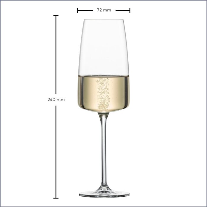 Келих для шампанського 388 мл набір 2 предмети Vivid Senses, Zwiesel Glas