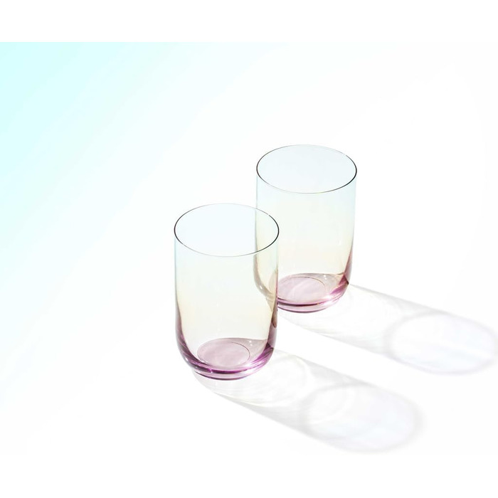 Набір з 2 склянок для води 300 мл, різнокольоровий Like Glass Villeroy & Boch
