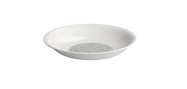 Набор тарелок 4 шт Ø 22 см белые Acquerello, Alessi