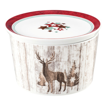 Піала з кришкою 14х9 см 740 мл Life Christmas Seltmann Weiden