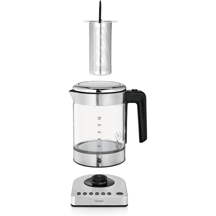 Електрочайник скляний 1 л Vario KÜCHENminis® WMF (1900 Вт)