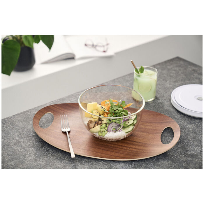 Миска з вакуумною кришкою 18 см, прозоре скло Fresh & Save Zwilling