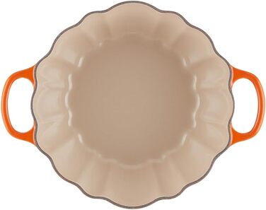 Чавунна жаровня у формі гарбуза 4 л з кришкою, помаранчева Calabaza Cocotte LE CREUSET
