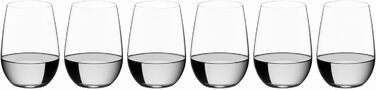 Келих для білого вина 375 мл, набір 6 предметів, O Wine Tumbler Riedel