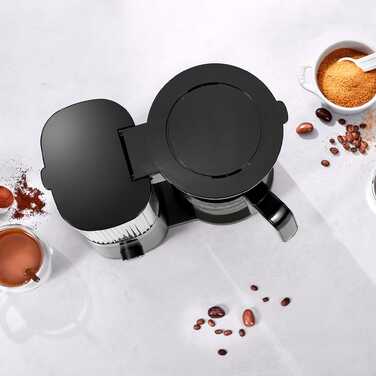 Кавомашина з фільтром 1,5 л, чорна Enfinigy Zwilling