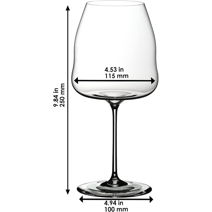 Келих для вина Riedel Winewings/Shiraz, прозорий, (дегустаційний набір)