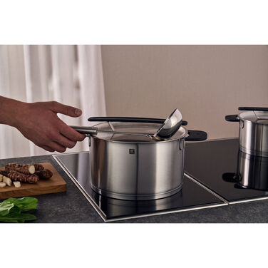 Набор из 5 кастрюль с крышками, нержавеющая сталь More Zwilling