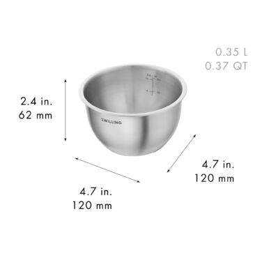 Набір мисок з нержавіючої сталі, 3 предмети Fresh & Save Zwilling