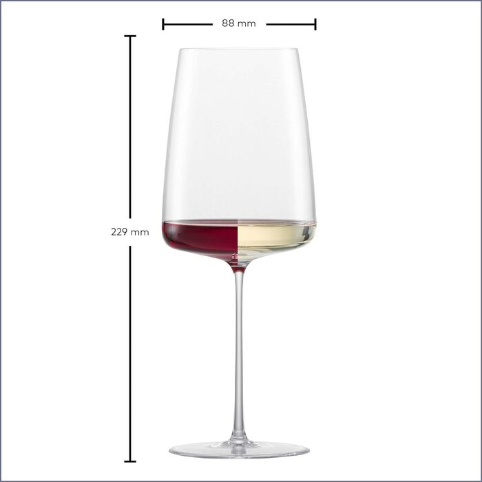 Набір із 2 келихів для вина 555 мл Simplify Zwiesel Glas