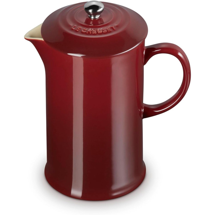 Френч-прес 1 л, темно-червоний Le Creuset