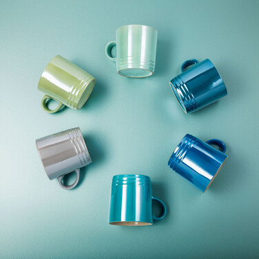 Чашка 350 мл, сіра Perlgrau Metallic Le Creuset