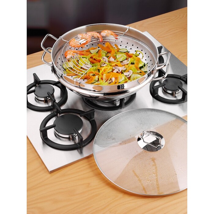 Сковорода вок, набір 4 предмети Macao Party WMF