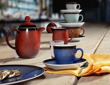 Блюдце до чашки для капучіно 14,7 см Ziegelrot Coup Fine Dining Seltmann Weiden