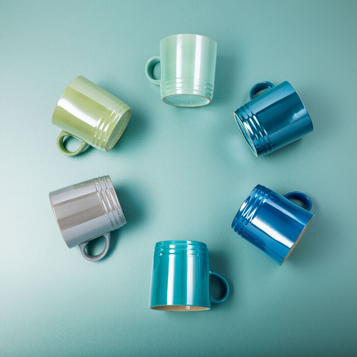 Чашка 350 мл, сіра Perlgrau Metallic Le Creuset