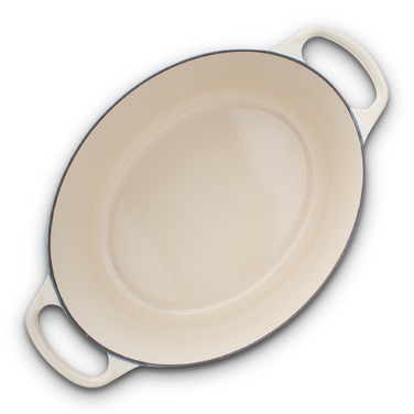 Гусятниця / жаровня овальна 29 см Creme Le Creuset
