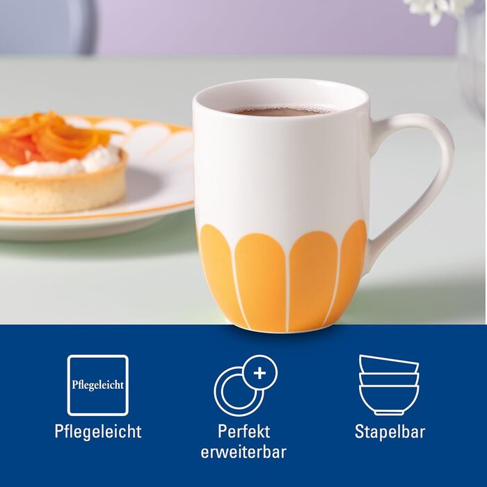 Кружка 290 мл, оранжевый Fleur Villeroy & Boch