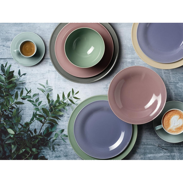 Тарілка для сніданку 23 см Beat Color Glaze Altrosa Seltmann Weiden