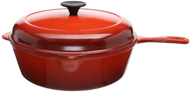 Гусятница / жаровня з довгою ручкою 27 см, вишневий Le Creuset