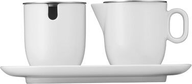 Цукорниця і молочник з підстаканником, набір 3 предмети Barista WMF