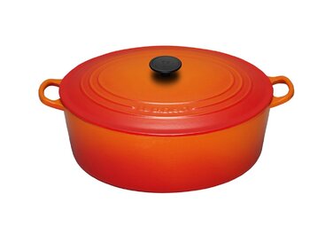 Гусятница / жаровня 27 см, помаранчевий Le Creuset