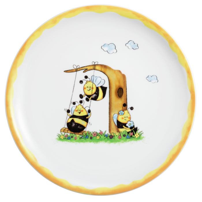 Тарілка обідня дитяча 25,5 см Compact Fleißige Bienen Seltmann Weiden