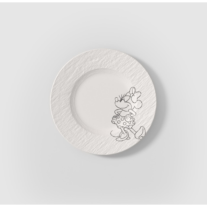 Тарелка для завтрака / десерта 21,7 см белая Manufacture - Mickey Mouse Villeroy & Boch