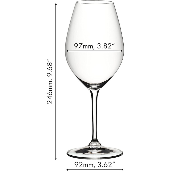 Келих для червоного вина 667 мл, набір 4 предмети Wine Friendly Riedel