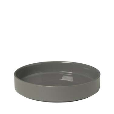 Тарелка 20 см глубокая Pewter Mio Blomus