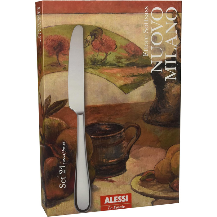 Набір столових приборів 24 предмети Nuovo Milano Alessi