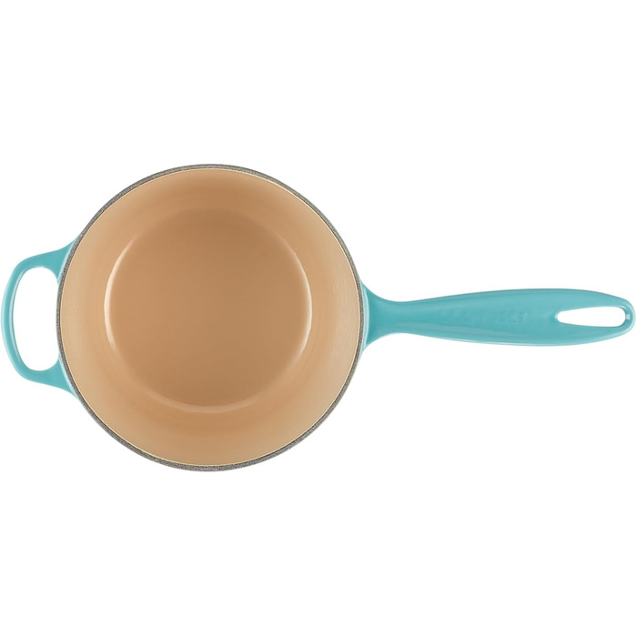 Чугунный сотейник 2 л с крышкой, бирюзовый Signature Le Creuset