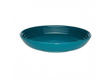 Тарілка для пасти 21,7 см блакить Deep Teal Le Creuset