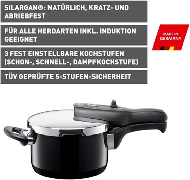 Скороварка 18 см 2,5 л Silargan Sicomatic T-Plus Silit