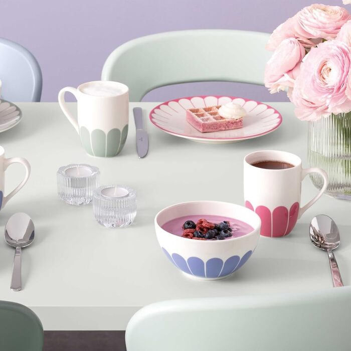 Піала для пластівців 430 мл синій Fleur Villeroy & Boch