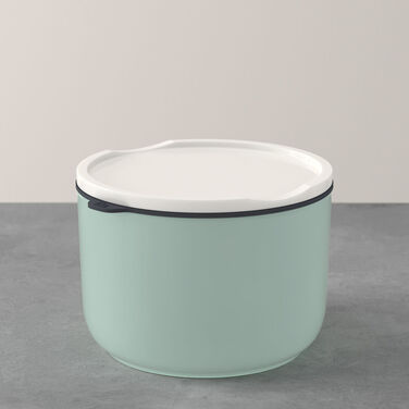 Ланч-бокс круглий 13x9, 5 см, білий / м'ятний ToGo&ToStay Villeroy & Boch